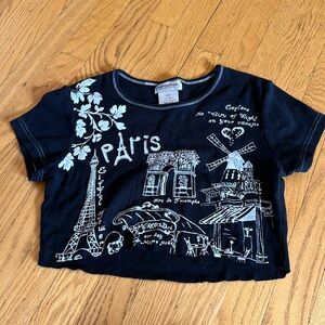 Vintage Paradisio Small Crop Top